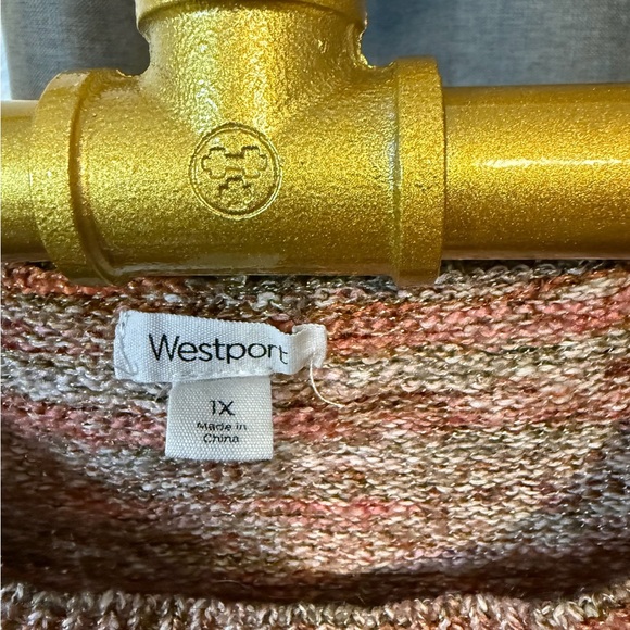 🍂 Westport Multicolor Knit Pullover Sweater – Soft, Cozy Style! 🍂B3 - Picture 4 of 5